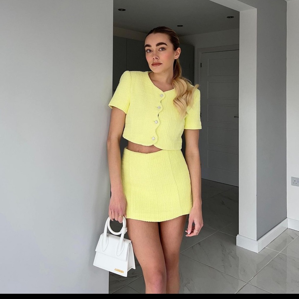 Zara bloggers fav crop blazer & skirt sets